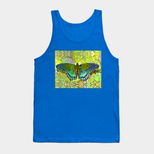 If Butterfly Flew Green Tank Top